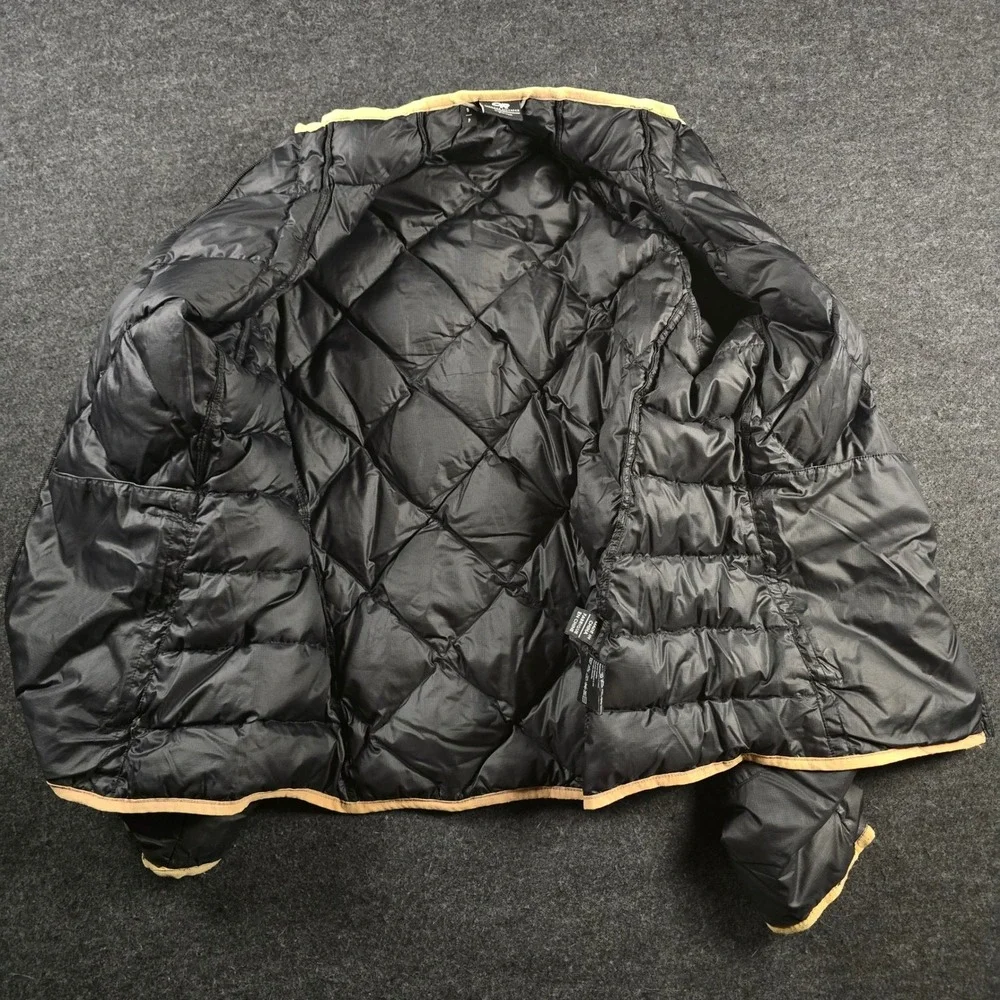 Outdoor Research Women's Black Quilted Down Puffer Jacket Packable Light Size S